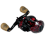 Favorite Fishing PBF Lit Casting Reel, 6.4-1, Left Hand, Red/Black, LIT100NGL