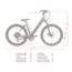 Favorite Hybrid ST Pro E-Bike, White, Medium, 10-50010
