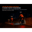 Fenix Lighting Fenix BC28R Rechargeable Lithium Ion 2500 Lumens LED Bike Light, Black, BC28RBCBK