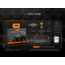 Fenix Lighting GL23R Lithium Ion 1200 Lumens Luminus SFT40 LED Flashlight, Black, GL23RGLBK