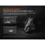 Fenix Lighting GL23R Lithium Ion 1200 Lumens Luminus SFT40 LED Flashlight, Black, GL23RGLBK