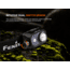 Fenix Lighting HL45R Lithium Ion 1000 Lumens Luminus SFT25R LED, OSRAM GR QSSPA1.23 LED Headlamp, Black, HL45RXBK