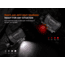 Fenix Lighting HL45R Lithium Ion 1000 Lumens Luminus SFT25R LED, OSRAM GR QSSPA1.23 LED Headlamp, Black, HL45RXBK