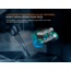 Fenix Lighting HM75R Lithium Ion 1600 Lumens Luminus SST40 LED, Luminus SST20 LED, OSRAM GR QSSPA1.23 LED Headlamp, Black, HM75RDCBK
