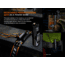 Fenix Lighting HM75R Lithium Ion 1600 Lumens Luminus SST40 LED, Luminus SST20 LED, OSRAM GR QSSPA1.23 LED Headlamp, Black, HM75RDCBK