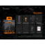 Fenix Lighting PD25R 800 Lumens Luminus SST20 LED Flashlight, Black, PD25RSTBK