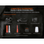 Fenix Lighting PD26R ACE Lithium Ion 1300 Lumens Luminus SFT25R LED Flashlight, Black, PD26RACBK