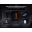 Fenix Lighting PD32R Lithium Ion 1400 Lumens Luminus SFT40 LED Flashlight, Black, PD32RSTBK