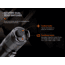 Fenix Lighting PD35R Lithium Ion 1700 Lumens Luminus SFT40 LED Flashlight, Black, PD35RXBK