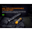 Fenix Lighting PD36 TAC Lithium Ion 3000 Lumens Luminus SST70 LED Flashlight, Black, PD36TCBK