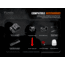 Fenix Lighting TK20R V2.0 Lithium Ion 3000 Lumens Luminus SFT70 LED Flashlight, Black, TK20RV2BK
