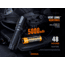 Fenix Lighting TK20R V2.0 Lithium Ion 3000 Lumens Luminus SFT70 LED Flashlight, Black, TK20RV2BK