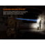 Fenix Lighting TK30R Lithium Ion 500 Lumens Laser Module Flashlight, Black, TK30RLSBK