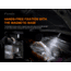 Fenix Lighting WT16R Lithium Ion 300 Lumens CREE XP-E2 LED, COB Flashlight, Black, WT16RXBK