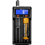 Fenix Micro USB Li-ion/Ni-Cd/Ni-MH Smart Charger, Dual Channel, 2000 mA max Charge Current, Black, ARE-D2