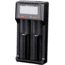 Fenix Micro USB Li-ion/Ni-Cd/Ni-MH Smart Charger, Dual Channel, 2000 mA max Charge Current, Black, ARE-D2