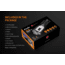 Fenix TK72R Rechargeable Flashlight, 9000 Lumens, Black TK72ROBK