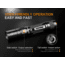 Fenix UC35 Version 2.0 Rechargeable Flashlight, 1000 Lumens, Black UC35V2BK