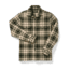 Filson Deer Island Jac-Shirt - Mens, Dark Cream/Green Plaid, Medium, 20105728-DRKCRM1-M