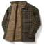 Filson Mackinaw Jac Shirt, Green/Black, Large, 11010788-Green/Black-L