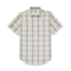 Filson Twin Lakes Sport Short Sleeve Shirt Mens, Cream/Khaki/Green, Large, 20060828-CKG -L