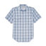 Filson Twin Lakes Sport Short Sleeve Shirt Mens, Sky/Ivory/Navy, Large, 20056028-SKY/IVORY/NAVY -L