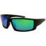 Filthy Anglers Delta EP Mirror Sunglasses - Mens, Matte Black Frame, Polarized EP Green Mirror Lens, DELMBK-EP-G