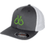 Filthy Anglers Flexfit Trucker Hat - Mens, White/Grey, FFHT-HOOK-CHA