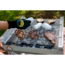 Fireside Outdoor Quad-Fold Grilling Grates For Pop-Up Fire Pit, 24 in, CDGG24-QUAD
