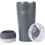 Fireside Outdoor Vibe Tumbler With Water-Resistant Bluetooth Speaker, Grey, VIBE-18-GRY