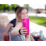 Fireside Outdoor Vibe Tumbler With Water-Resistant Bluetooth Speaker, Rosa, VIBE-18-ROSA