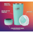 Fireside Outdoor Vibe Tumbler With Water-Resistant Bluetooth Speaker, Teal, VIBE-18-TEAL