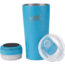 Fireside Outdoor Vibe Tumbler With Water-Resistant Bluetooth Speaker, Water Blue, VIBE-18-WBLU