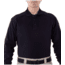 First Tactical Mens Cotton L/S Polo w/Pen Pocket, Midnight Navy, Small 111502-729-S