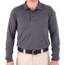 First Tactical Performance Long Sleeve Polo - Mens, Asphalt, Large, 111503-015-L