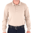 First Tactical Performance Long Sleeve Polo - Mens, Khaki, Large, 111503-055-L
