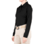 First Tactical Performance Long Sleeve Polo - Womens, Black, 3XL, 121503-019-3XL