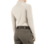 First Tactical Performance Long Sleeve Polo - Womens, Silver Tan, 2XL, 121503-065-XXL