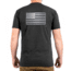 First Tactical Steel Flag Graphic T-Shirt - Mens, Charcoal Heather, Medium, 112558-417-M
