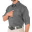 First Tactical V2 Tactical Short Sleeve Shirt - Mens, Wolf Grey, Large, T, 112007-036-L-T