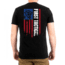 First Tactical Vertical Flag Graphic T-Shirt - Mens, Charcoal Grey, Extra Large, 112557-019-XL