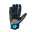 Fish Monkey Easy Work Waterman Gloves, Neon Green Royal, M, FM19-NGRROY-M