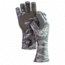 Fish Monkey Half Finger Guide Gloves, Grey Water Camo, XL, FM11-GREYWTRCAM-XL