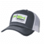 Fish Monkey Hat Mr Patch, Charcoal/White, One size, FM77-CHWH