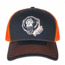 Fish Monkey Hunt Poly Press Hat, Char/Orange, One size, HM803-CHOR