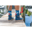 Fish Monkey Mini Crew Guide Series Socks, Royal, L, SM225-RYL-L