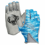 Fish Monkey Pro 365 Gloves, Blue Water Camo, XS, FM21-BLWTRCAM-XS