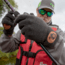 Fish Monkey Task Fleece Fishing Glove, M, FM33-CH-M