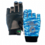 Fish Monkey The Crusher Half Finger Jigging Gloves, Blue Water Camo, M, FM15-BLWTRCAM-M