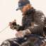 Fish Monkey Tundra Premium Insulated Mitten Glove, Fall Water Camo, M, FM25-FALLWTRCAM-M